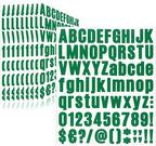 Letter Stickers, Mailbox Numbers, 1 Inch Waterproof Vinyl Alphabet | 1 Inch by Llewyn