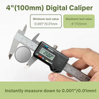 Digital Caliper 0-4" Measuring Tool - Image 3