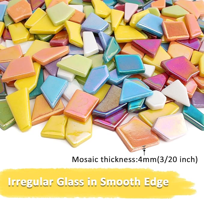 Youway Style Iridescent Glass Mosaic Tiles - Image 5