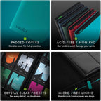 Vault X 12 XL Pocket Zip Binder, 624 Cards, Exo-Tec Material, 26 Side-Loading - Image 5