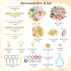 Ecoofor 364 Pcs Keychain Making Kit - Image 2