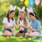 Augshy 64 Pcs Bunny Resin Charms, Easter Charm - Image 5