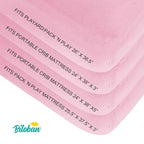 Biloban Pack and Play Sheets Fitted, 2 Pack Pack and Play Sheet Fits - Image 2