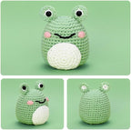 Crochet Kit for Beginners: Frog Crochet Kit for Adults, Learn to Crochet - Image 2