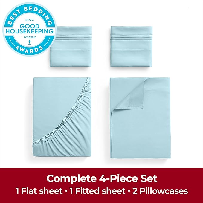 Mellanni Extra Deep King Sheets - Image 4