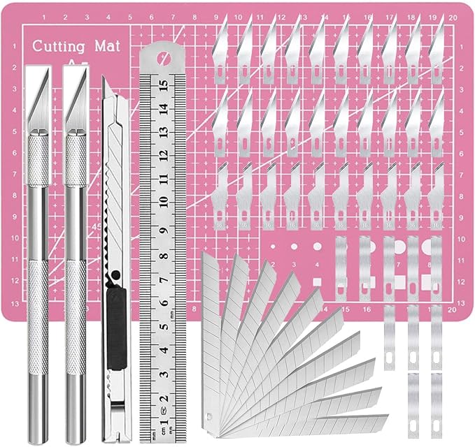 Exacto Knife Precision Carving Craft Hobby Knife Kit by Jneoace