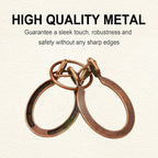 9 PCS Metal Brain Teaser Puzzles Disentanglement Puzzles Lock Puzzle Games Set - Image 3