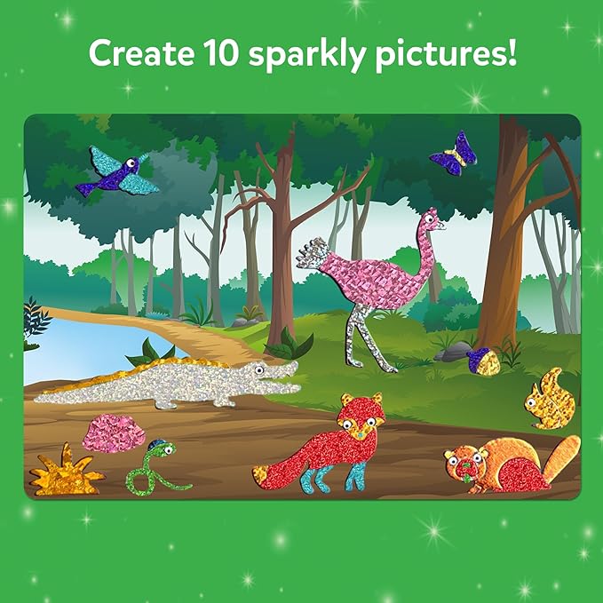 Skillmatics Foil Fun – Animals, No Mess Art & Craft Kit - Image 4