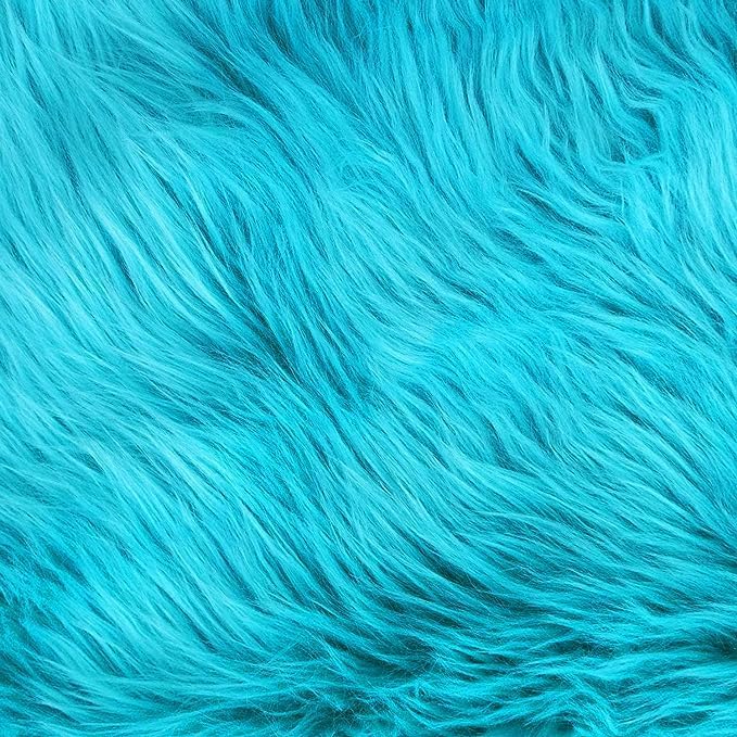 Faux Fake Fur Long Pile Luxury Shaggy/Craft, Decorations / 60" Wide/Sold by The by FabricEmpire