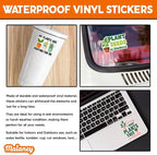 MAIANEY | Funny Plant Lover Sticker Pack 3 Inch – 10PCS Waterproof Vinyl - Image 3