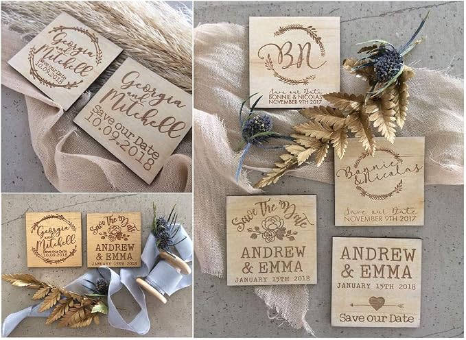 ilauke Wood Squares 4x4 Inch, Laser Cutting, Wood Burning, Scrabble Tiles - Image 5