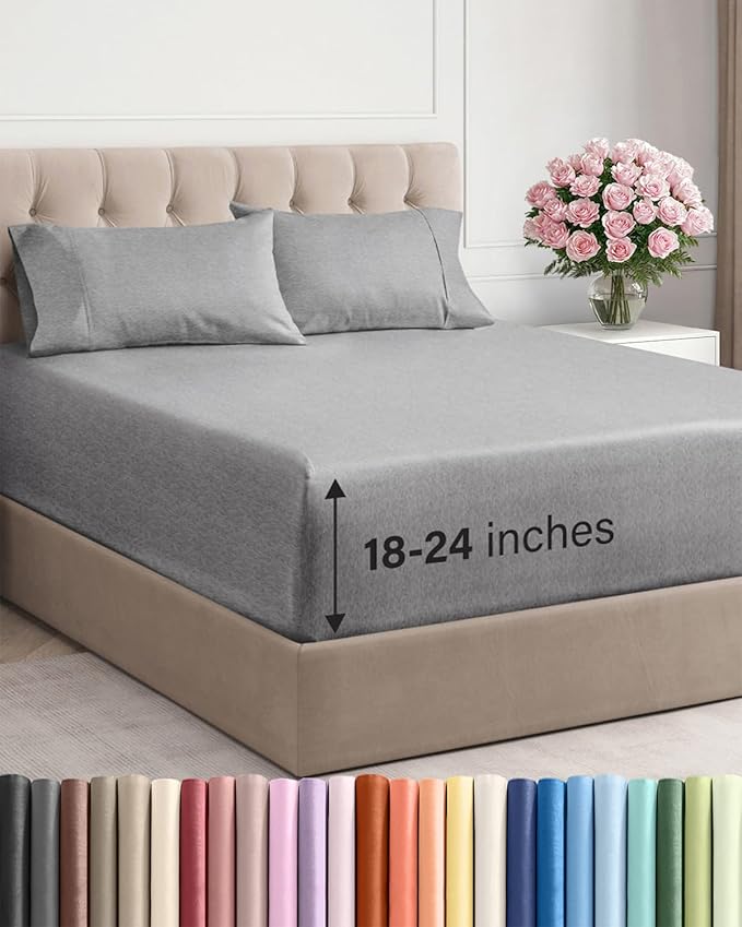Extra Deep Queen Sheet Set by CGKUnlimited
