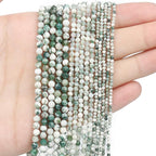 4mm 90pcs Tree Agate Tiny Gemstone Beads - Image 9