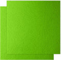 12" x 12" Felt Fabric Sheets for Crafts, Squares Felt Fabric Sheets, 1mm Thick by Unknown