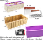 2 PCS Silicone soap molds Making Kit soap loaf bar Making molds - Image 2