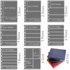 MUDOR Stamp Pages for Stamp Collection Album Binder Book, 10 Sheet 5 Rows | - Image 4