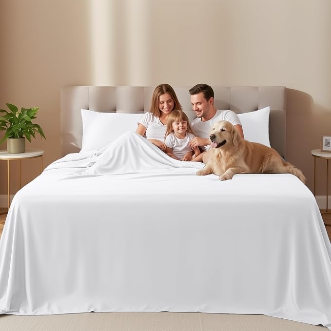 Utopia Bedding Full Size Sheet Set – 4 Piece Bed Sheets, Soft and Breathable - Image 2