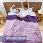 yescool Weighted Blanket for Adults Cooling Heavy Blanket for Sleeping Perfect - Image 7