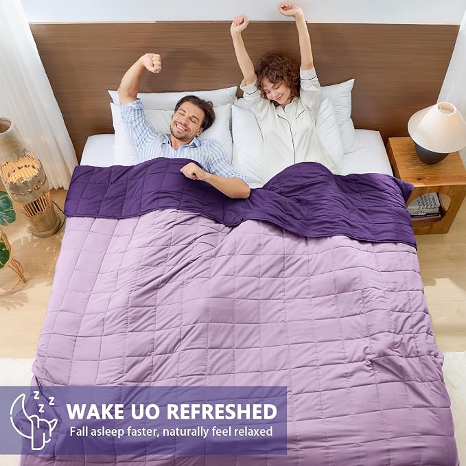 yescool Weighted Blanket for Adults Cooling Heavy Blanket for Sleeping Perfect - Image 5