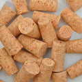 30 Pack Natural Soft Wood Corks, Tapered Cork Wooden Beer Bottle Stopper by anGrace