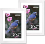 FIXSMITH 5x7 Picture Frame Set of 2, Photo Frame by FIXSMITH