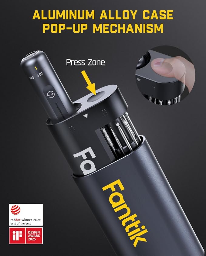 Fanttik F2 Master Mini Cordless Rotary Tool Kit - Image 6