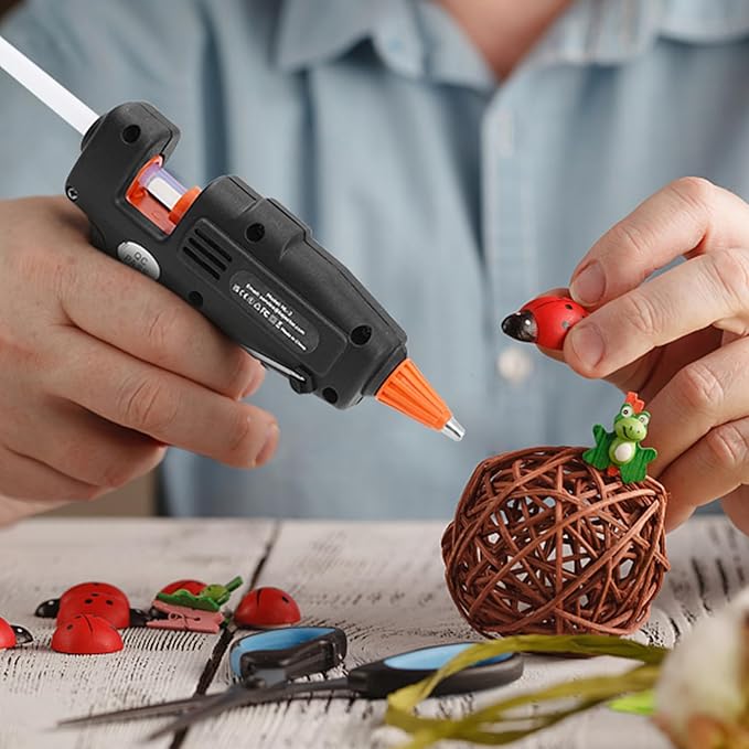 Fireproof Hot Glue Gun, Mini Glue Gun Kit - Image 6