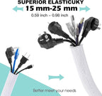 AGPTEK Cable Sleeve Cover, 10ft - Image 2