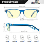ANYLUV Blue Light Glasses Men Woman, Eye Strain Relief Eye Protection - Image 4