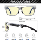 ANYLUV Blue Light Blocking Glasses Men Computer Gaming Glasses Lightweight - Image 6