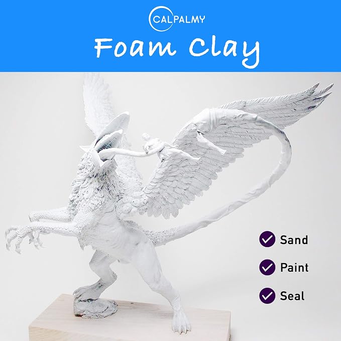 1.1lb Moldable Cosplay Foam Clay – High Density and Hiqh Quality - Image 3