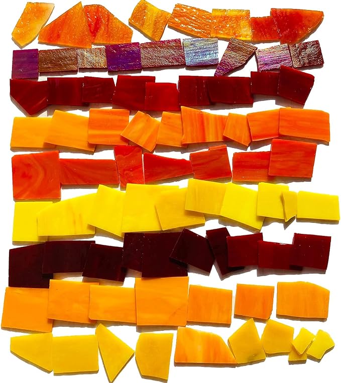 Stained Glass Scraps Sheets, Mosaic Tiles - Image 5