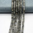 155pcs 3x2mm Genuine Spectrolite Labradorite Heishi Disc Rondelle Spacer Stone - Image 2