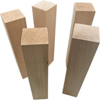 5PCS Basswood Carving Blocks, Whittling Wood Carving Kit, Unfinished Wooden - Image 2