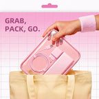 CoiiJoii 3PCS Large Clear Hard Shell Zippered Case, Diaper Bag Organizing - Image 3
