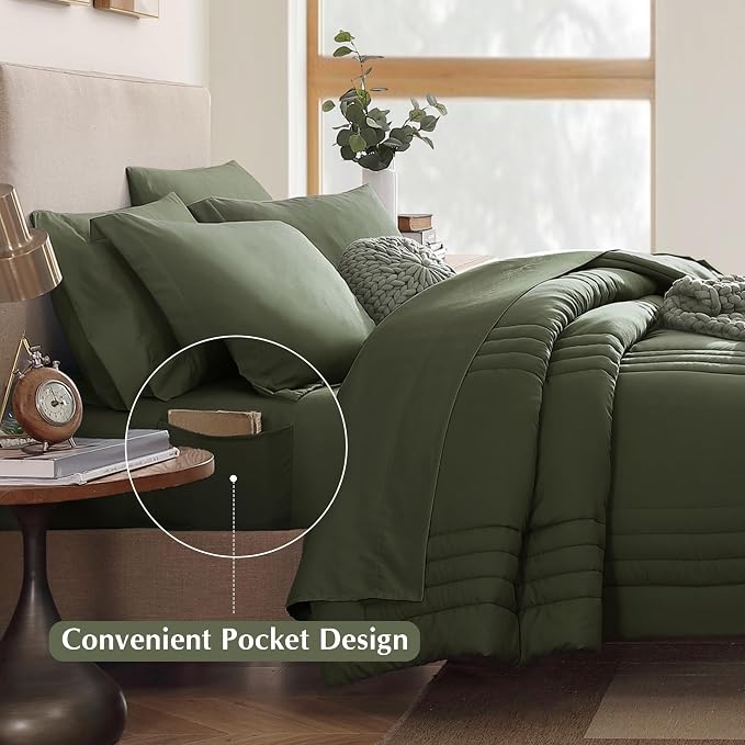 Monbix Queen Comforter Set - Image 4