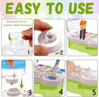 Upgraded Paint Brush Cleaner Tool, Brush Rinser Cup Painting Running Water - Image 5