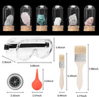 25 PCS Geology Rock Pick Equipment Kit, 28 oz. Rock Pick Hammer - Image 4