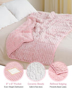 Super Soft Luxury Fleece Sherpa Weighted Blanket - Image 5