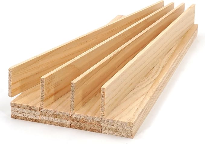Wood Strips Slats Wooden Dowels by Unknown