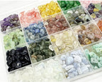 Yephac Gemstone Chips Beads DIY Jewelry Making, Healing Crystals Polishing - Image 4