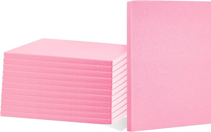 Frienda 12 Pcs Foam Board Bulk XPS Foam Sheet Panel by Frienda
