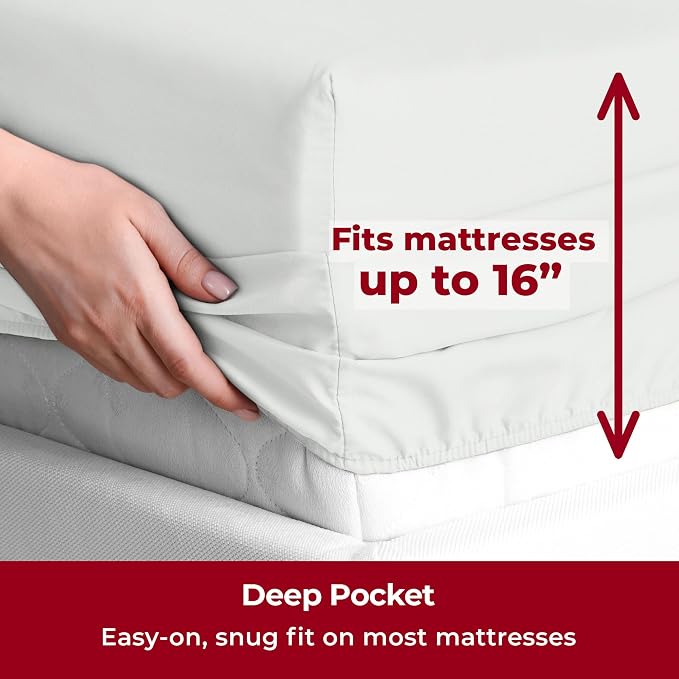 Mellanni Twin XL Sheets Set - Image 5