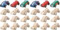 Sumind 12 Pieces Wood DIY Car Toys Unfinished Wooden Cars Paintable Race Cars by Sumind