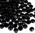 CYS EXCEL Black Glass Gemstone Beads Vase Fillers Flat Marble Beads Multiple by CYSEXCEL%C2%AE
