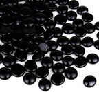 CYS EXCEL Black Glass Gemstone Beads Vase Fillers Flat Marble Beads Multiple by CYSEXCEL%C2%AE