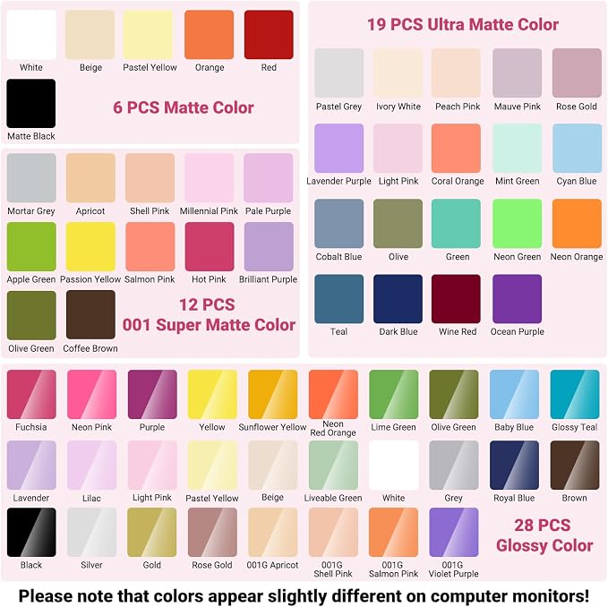 TECKWRAP Permanent Adhesive Vinyl Bundle - Image 3