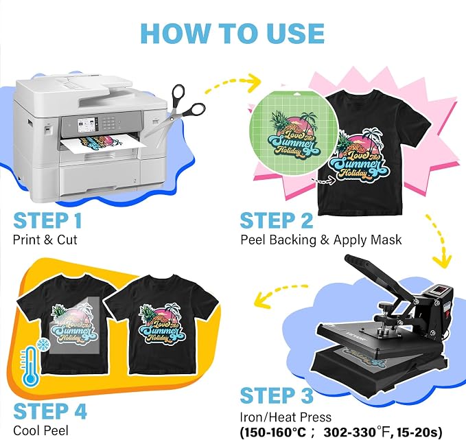TECKWRAP Printable Heat Transfer Paper - Image 8