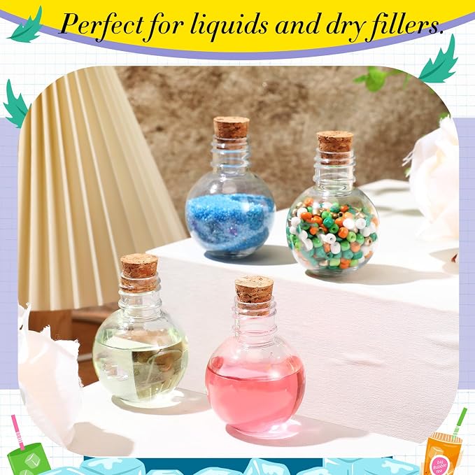 Bokon 25 Pack 1oz Plastic Mini Potion Bottles - Image 5
