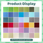 84 Pcs Multicolor Charm Packs for Quiltings, Cotton Quilting Fabric Bundles - Image 3